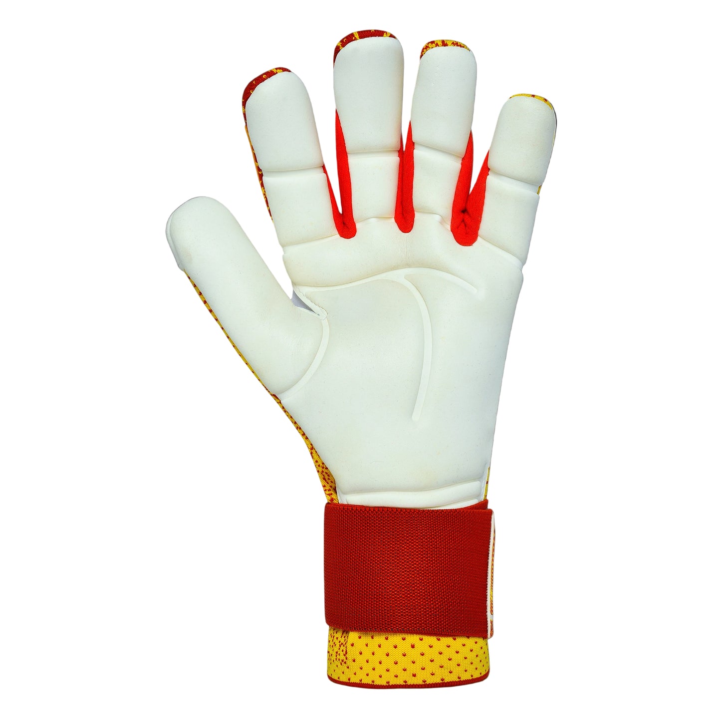 Goalkeeper Gloves Red Yellow