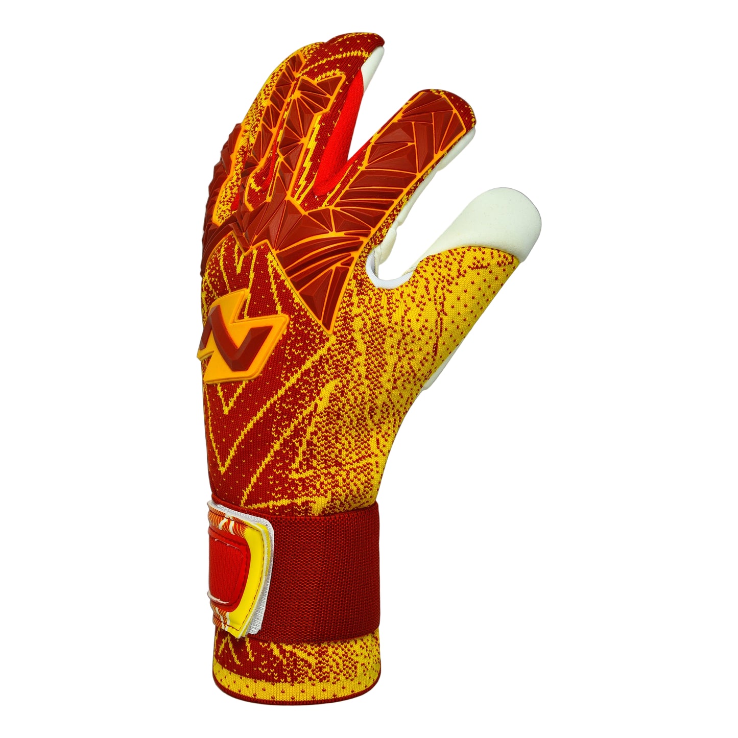 Goalkeeper Gloves Red Yellow