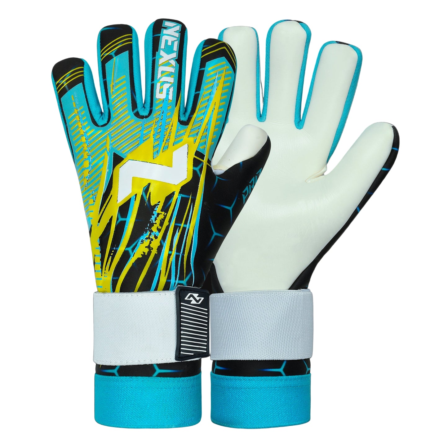 goalkeeper gloves blue